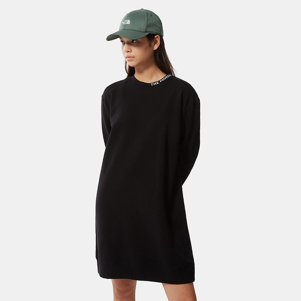 The North Face Dress Womens Australia - The North Face Zumu Black (QWC-267043)